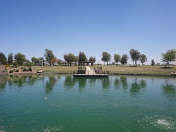 Lake Views in the Community of Layton Lakes in Gilbert Arizona