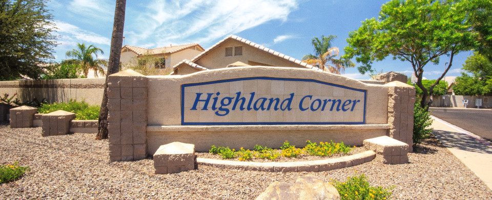 Highland Corner in Gilbert AZ